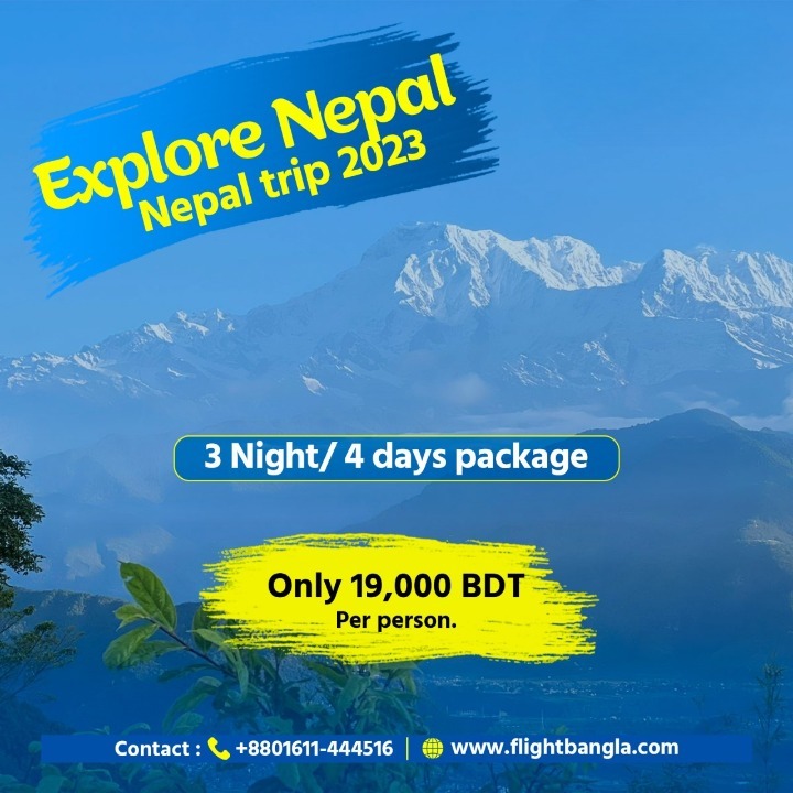Flight bangla Nepal 